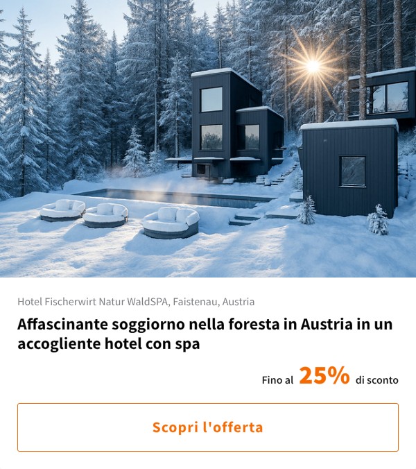 Affascinante soggiorno nella foresta in Austria in un accogliente hotel con spa