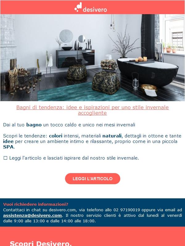 Idee invernali per il bagno: colori caldi e atmosfera SPA