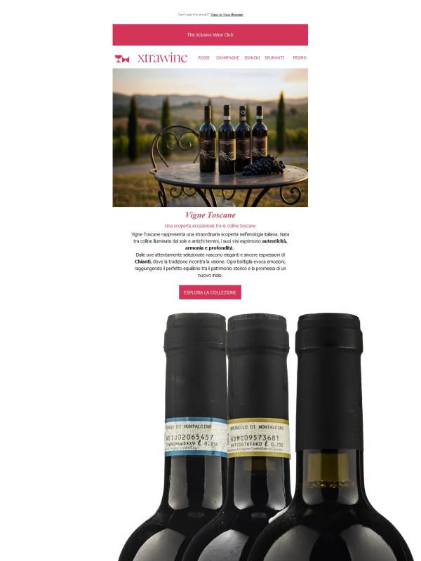 Vigne Toscane: una grande scoperta italiana