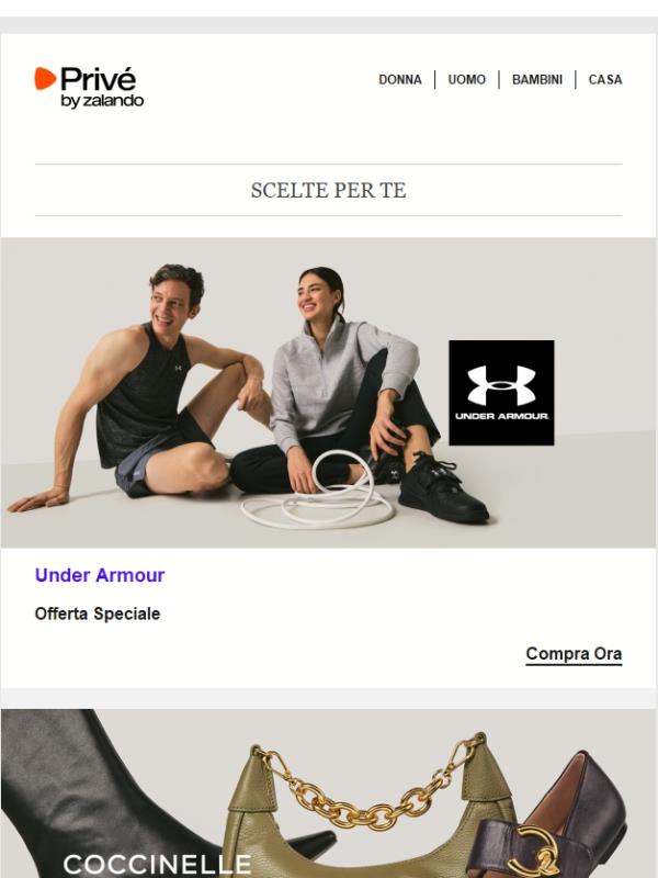 Under Armour, Coccinelle & Levi's® ⎪ Sconti imperdibili