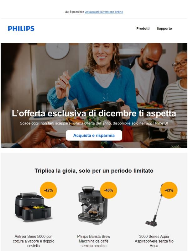 L’ultima offerta del 2025 termina oggi! ⏳