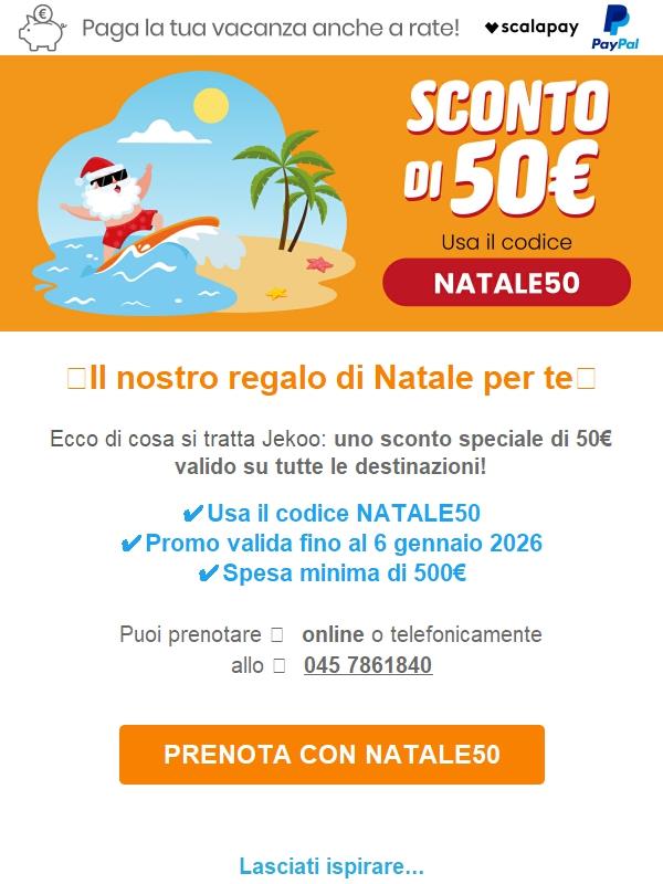 ​🎁Jekoo il tuo regalo è ancora valido! 🌴