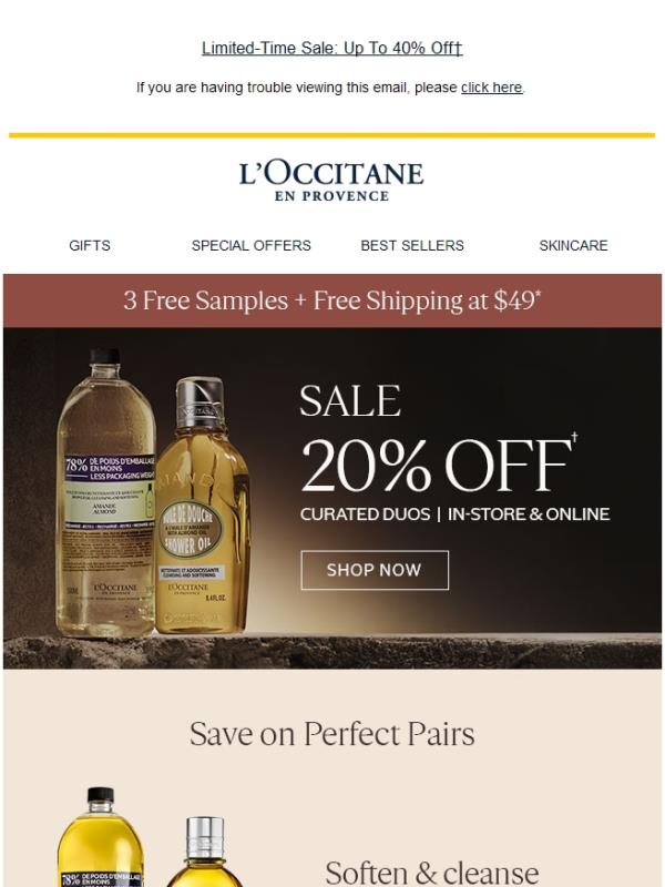 20% Off Duos: Yours For the Taking 🏃‍♀️