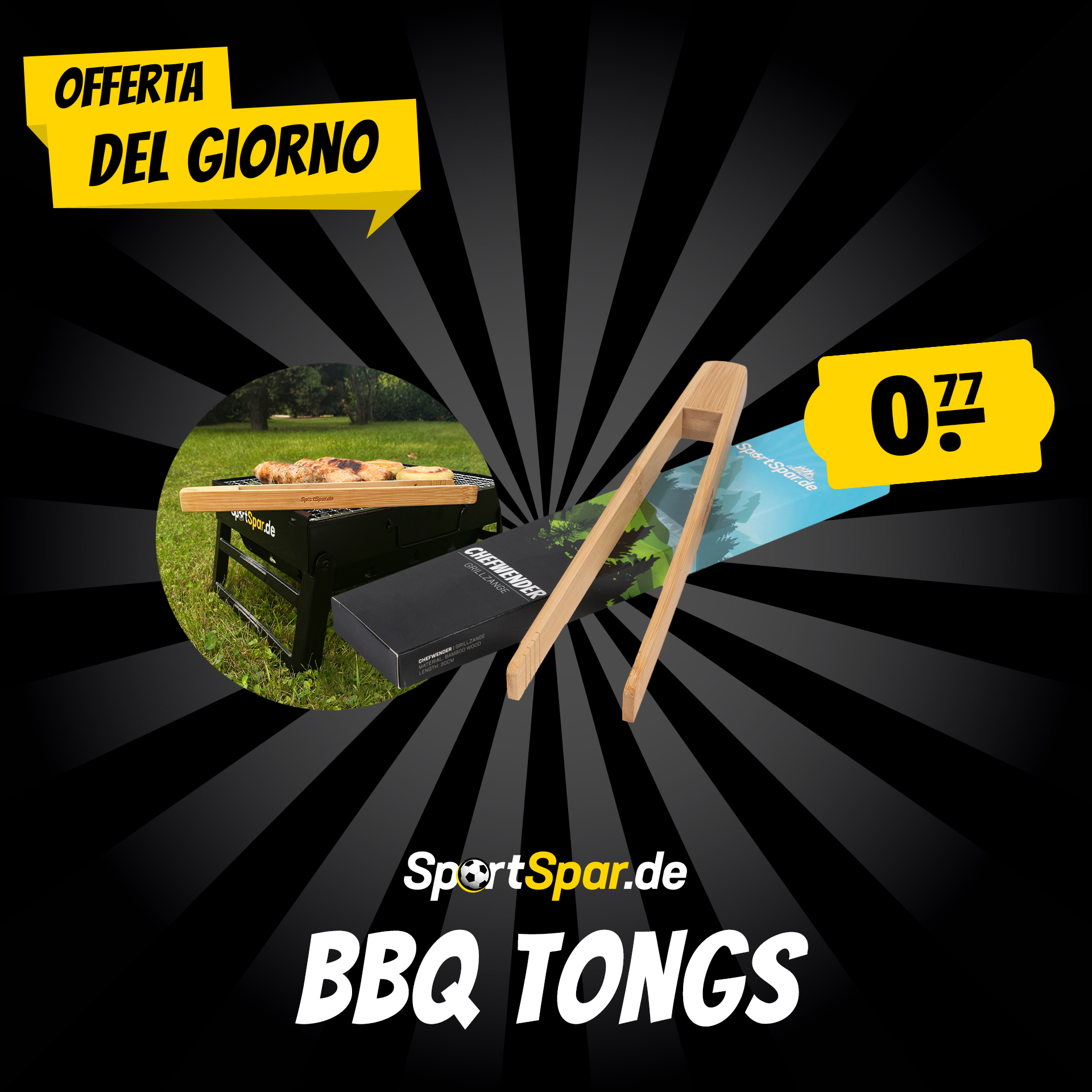 sportspar.de chefwender pinze da barbecue