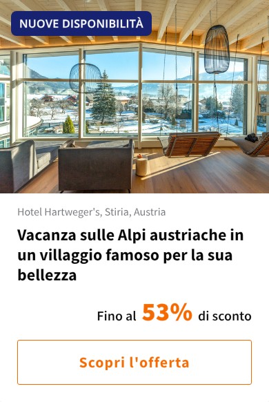 Vacanza sulle Alpi austriache in un villaggio famoso per la sua bellezza