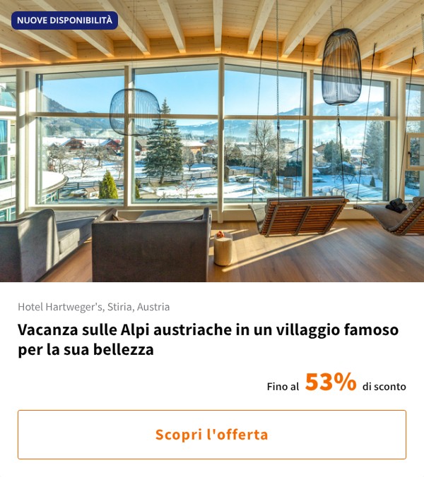 Vacanza sulle Alpi austriache in un villaggio famoso per la sua bellezza