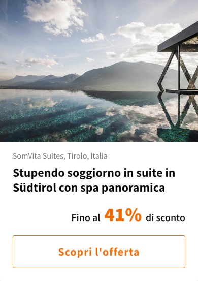 Stupendo soggiorno in suite in Südtirol con spa panoramica