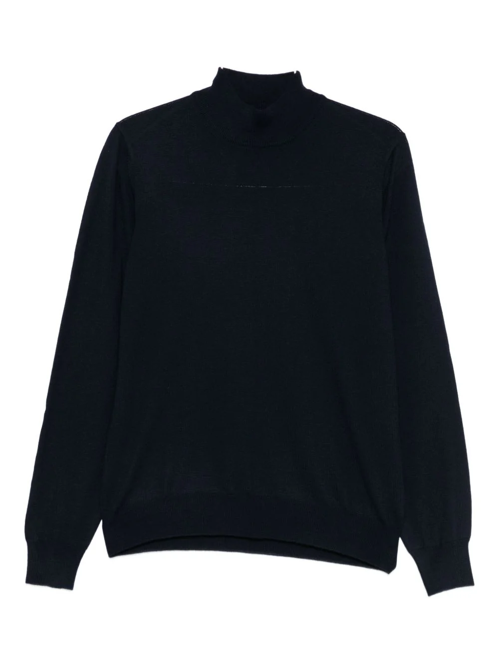 Image of Maglione a collo alto blu