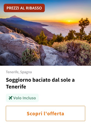 Soggiorno baciato dal sole a Tenerife
