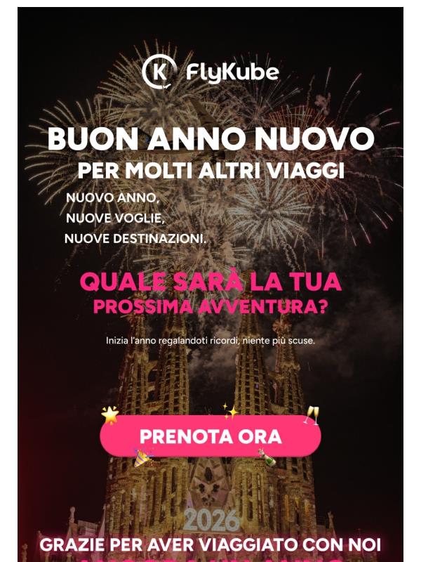 Grazie per essere con noi un altro anno