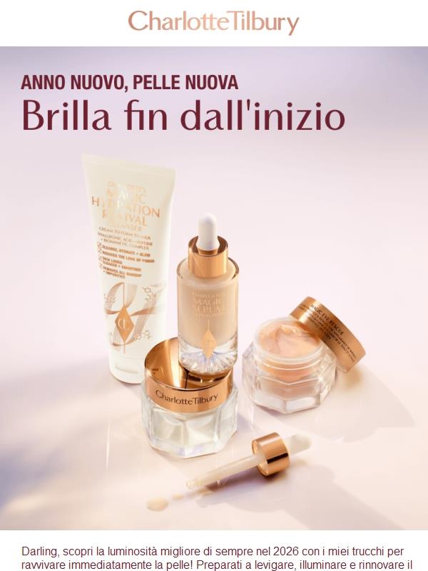 La tua pelle brillerà di una luce nuova ✨