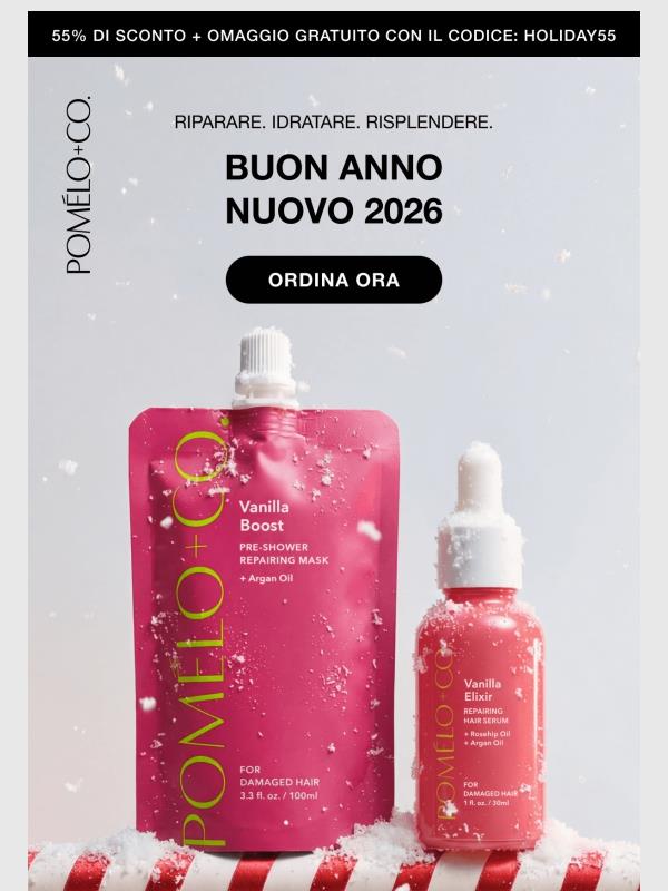 Nuovo anno, nuova luminosità – ottieni il 55 % di sconto + goodie omaggio