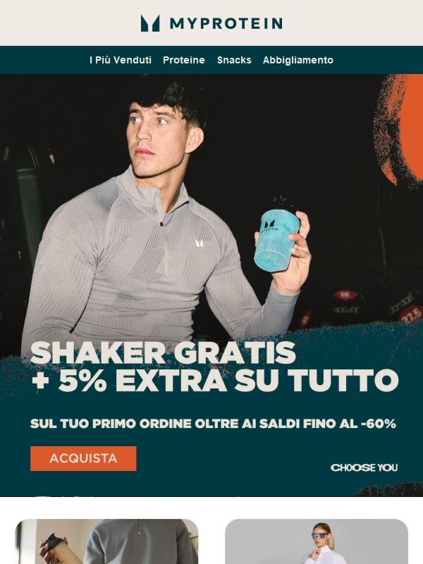 Buon Anno 🍾 Shaker GRATIS + 5% Extra