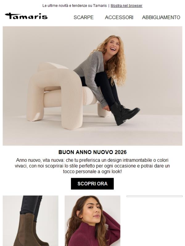 Buon anno nuovo 🍾 Scopri il tuo stile per ogni momento!