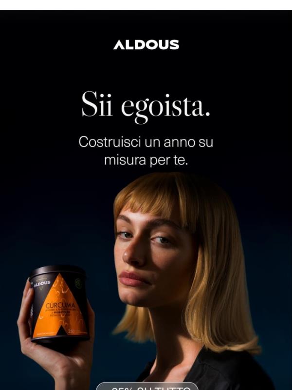 –25% su tutto per costruire un anno fatto su misura per te. ✨