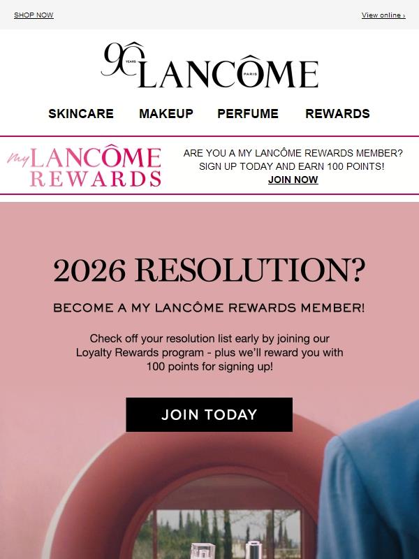 Your Best 2026 Resolution? Join My Lancôme Rewards!