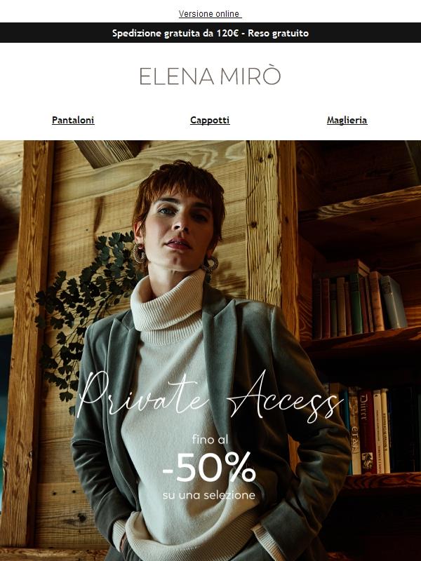 Private Access: per te fino al -50%