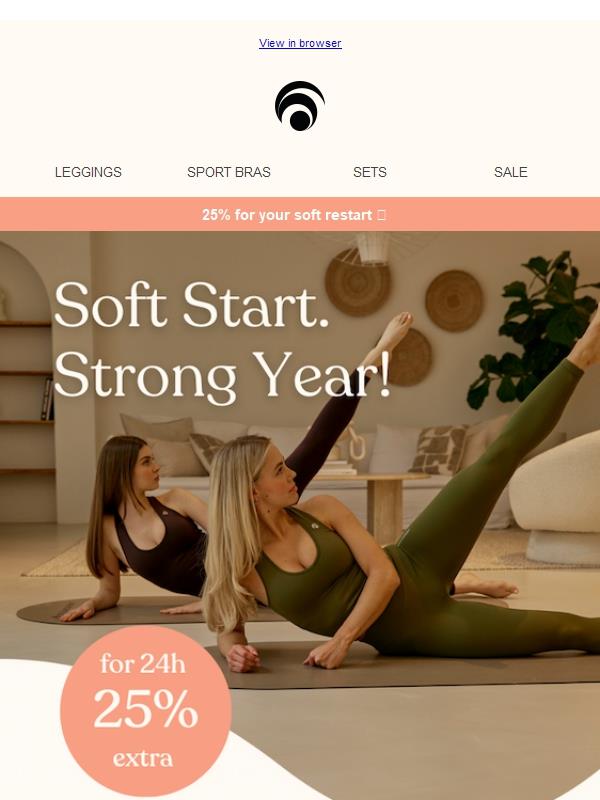 Gentle Start into the New Year. 🎊