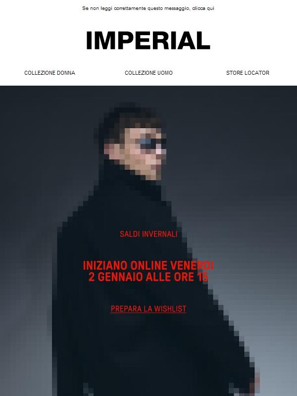 Prepara la tua wishlist: I SALDI INIZIANO DOMANI