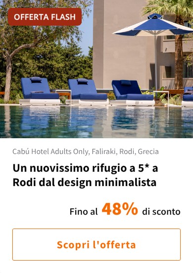 Un nuovissimo rifugio a 5* a Rodi dal design minimalista