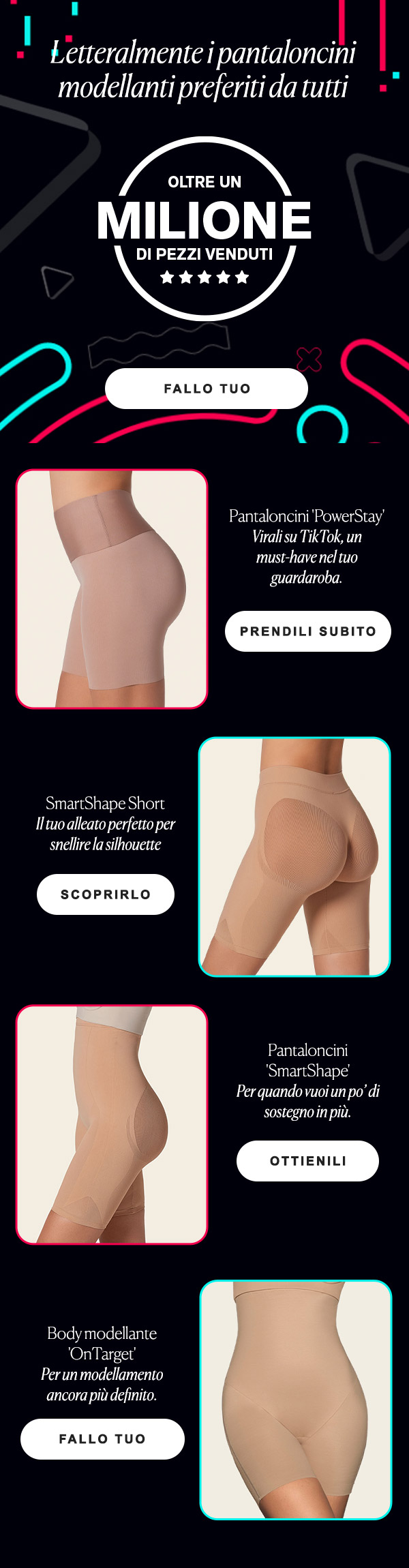 Intimo modellante da Leonisa