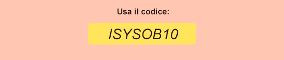 Codice promozionale: ISYSOB10
