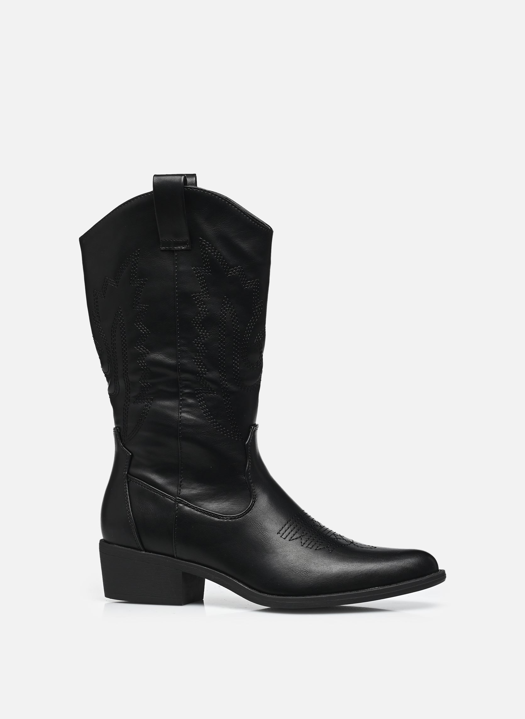 MADE BY Stivali stile cowboy Boots THYNON donna nero