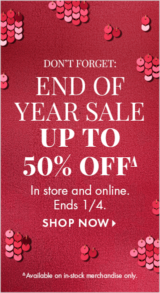 End of Year Sale