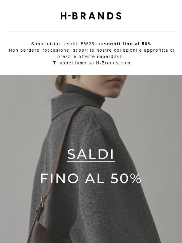 Saldi FW25 fino - 50%