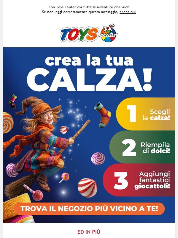 🧹 Crea la tua calza della Befana personalizzata, piena di dolci e giochi!