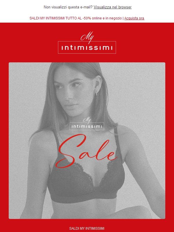 SALDI My Intimissimi: tutto al -50% da ora!