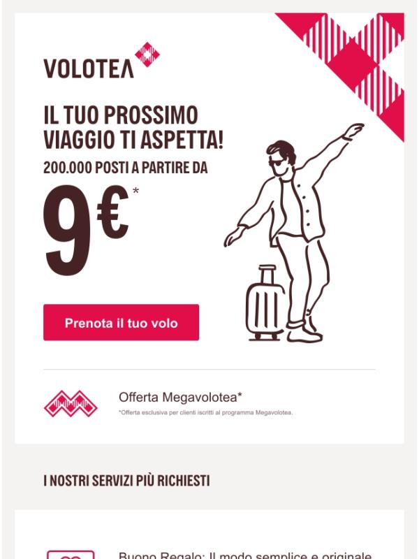 Prenota il tuo volo da 9€ e parti con il piede giusto ✈️🎄