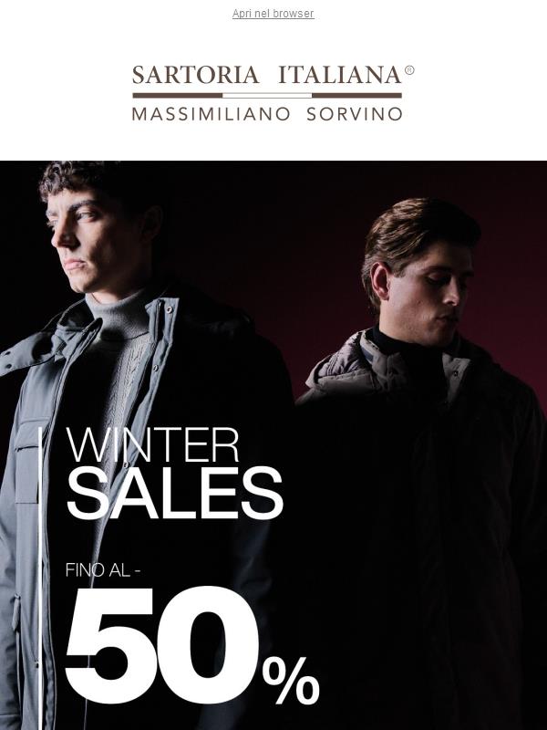 Iniziano i Saldi Solo Online: fino al -50% su una selezione di Articoli