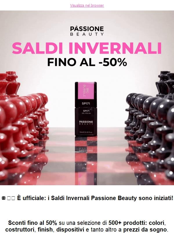 SALDI ❄️ 500+ prodotti con sconti fino al 50%