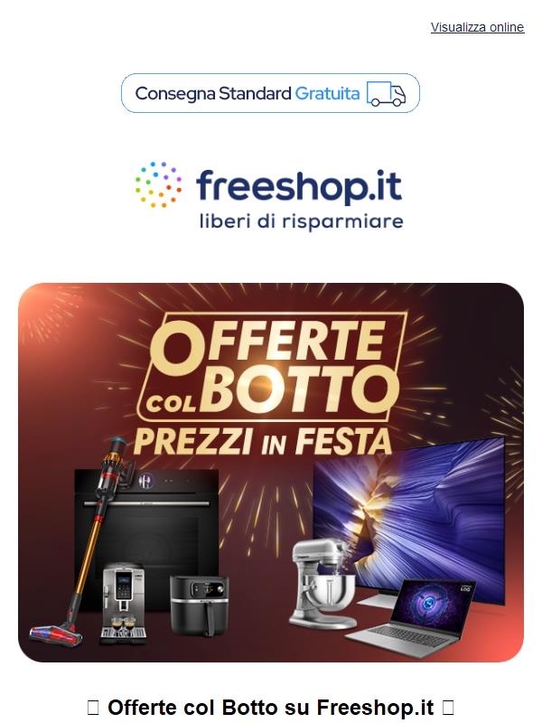🎉 Offerte col Botto: anche i prezzi fanno festa!