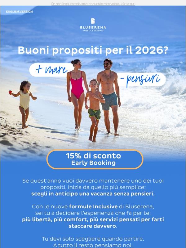 La tua estate Inclusive - 15%