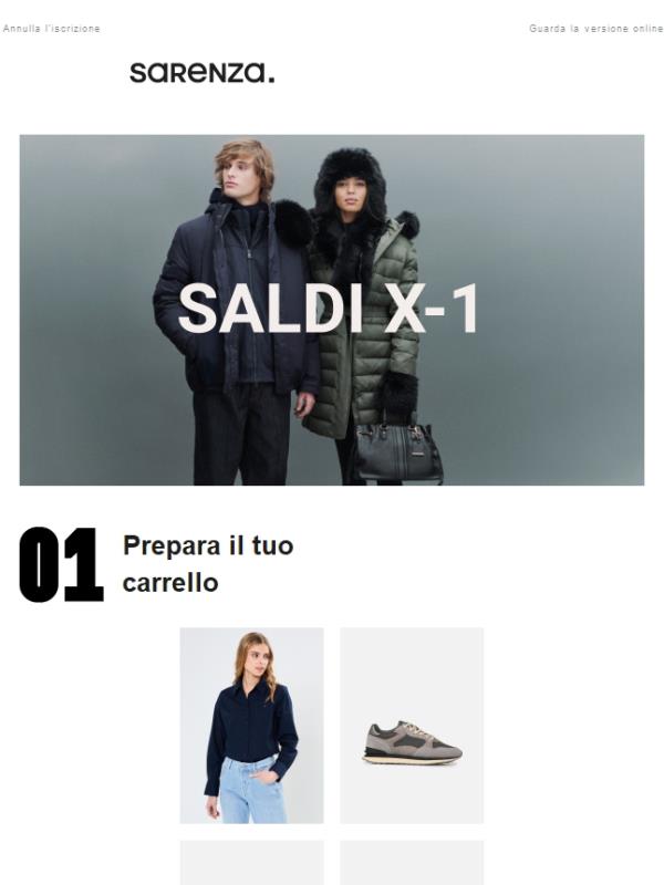 È il momento di preparare i tuoi SALDI 🔔