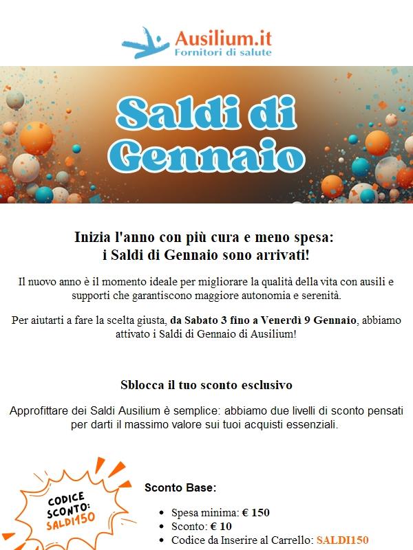 Preparati: I Saldi Ausilium Iniziano Domani!