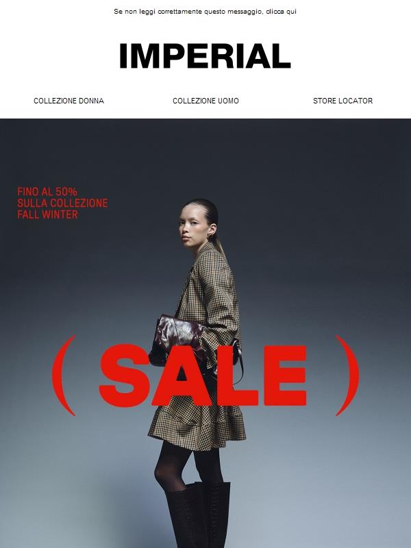 SALDI Imperial fino al 50%