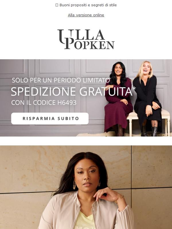 Ultimi giorni: Spedizione gratuita per te💥