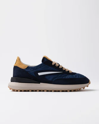 Sneaker Athleta in Nylon / Blu