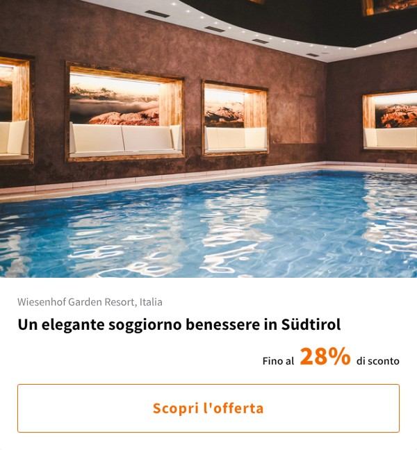 Un elegante soggiorno benessere in Südtirol