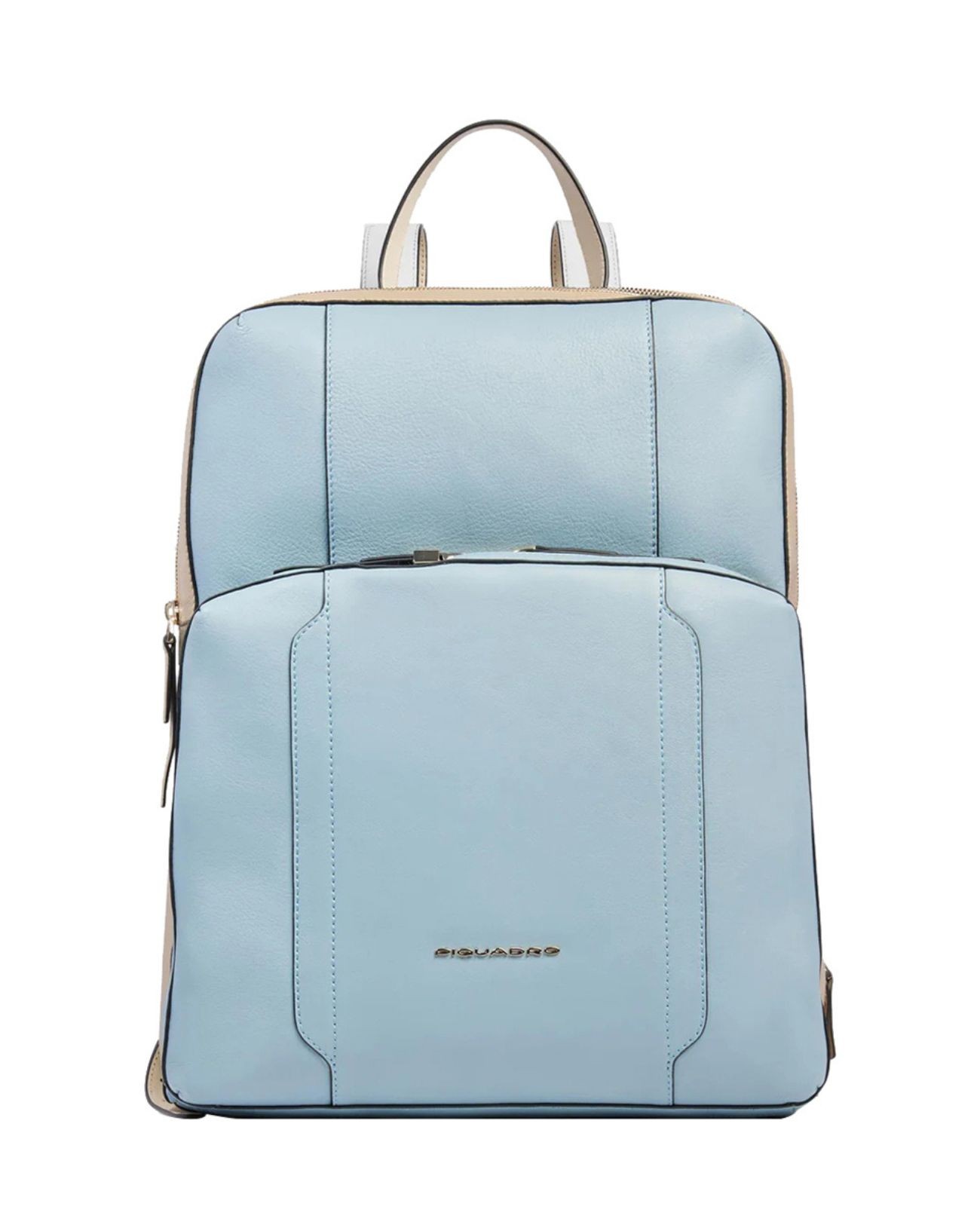 Image of Piquadro - Zaino donna in pelle porta pc 15.6'' Circle