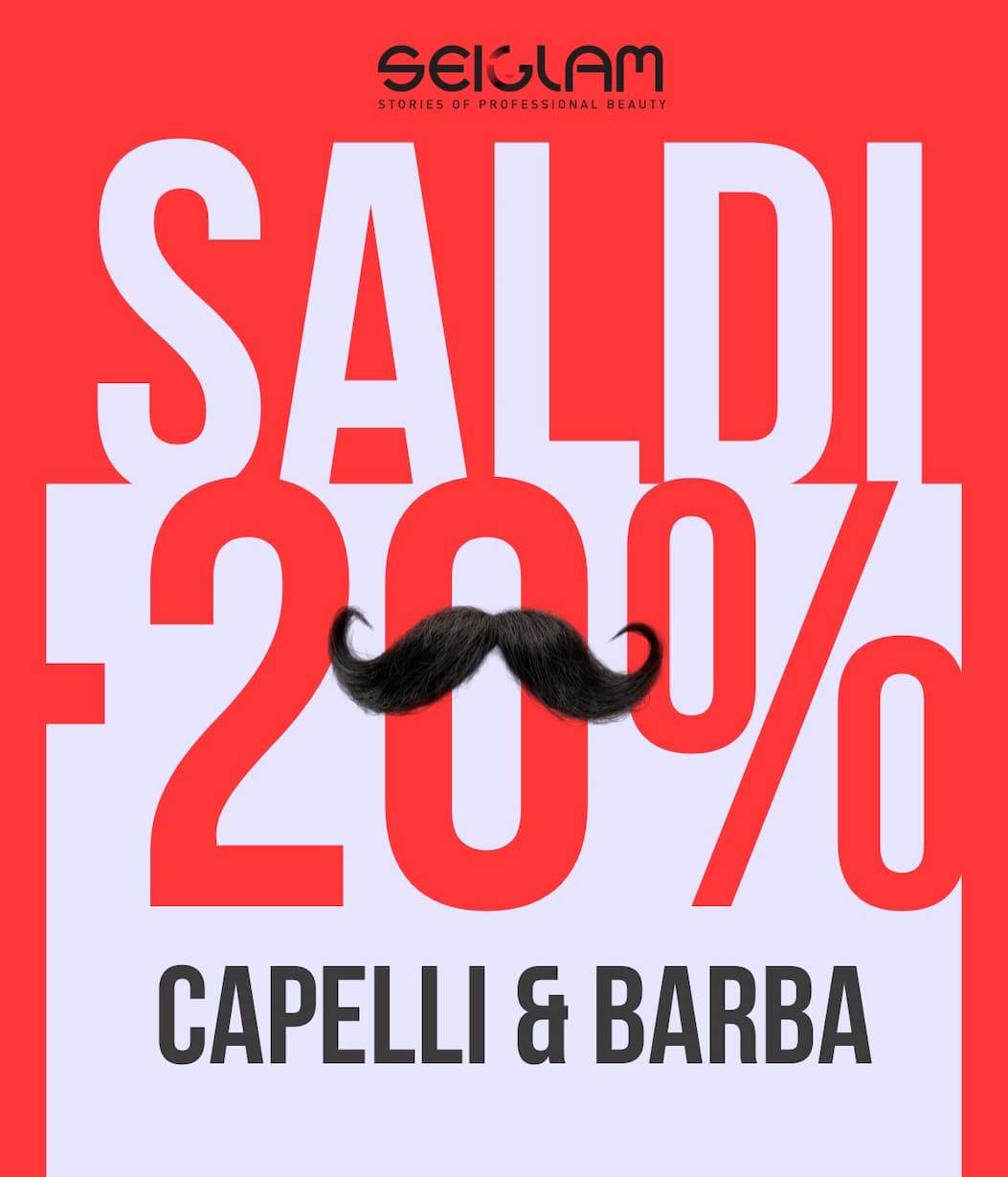 Saldi 20% sui prodotti capelli