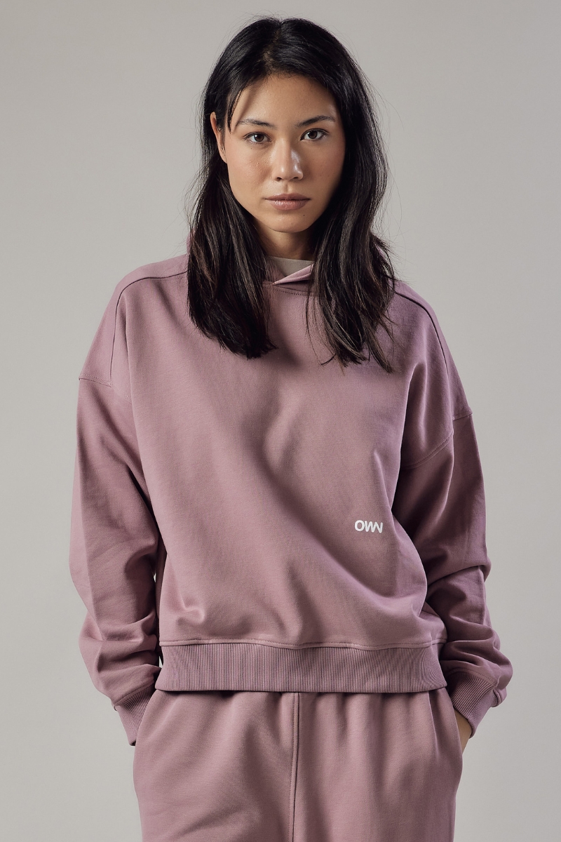 Felpa con Cappuccio Loose Fit