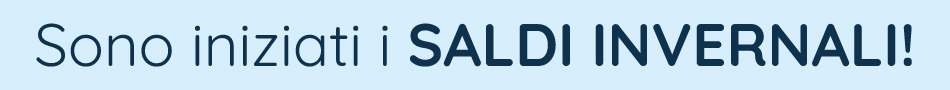 Sono iniziati i SALDI INVERNALI 2026