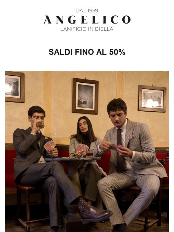 SALDI FINO AL 50% 🤩