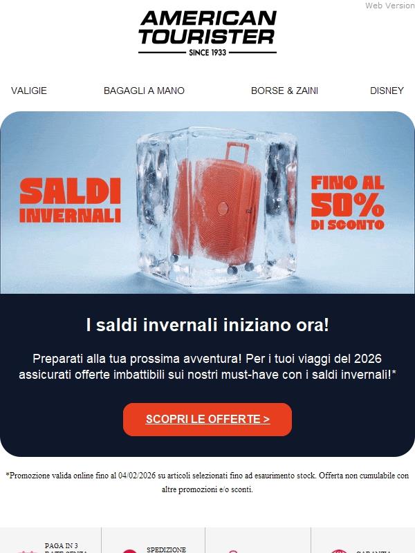 SCONTI FINO AL 50%