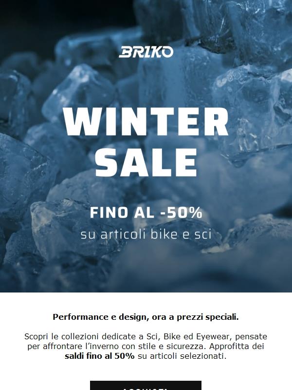 I Winter Sale sono iniziati!