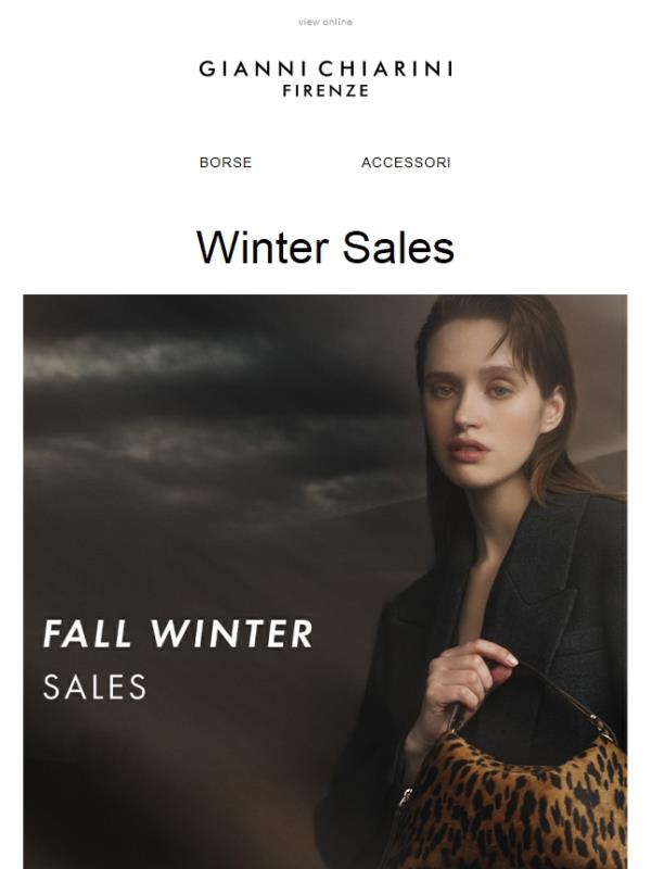 I saldi sono iniziati! Scopri subito le nostre offerte esclusive.